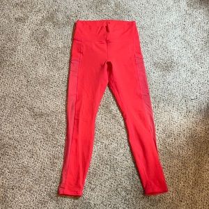 Fabletics Powerhold Coral Leggings